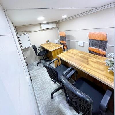 co-working space private office cabin